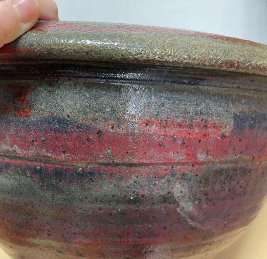 美しい金魚鉢　　大鉢　　睡蓮鉢　赤鉢