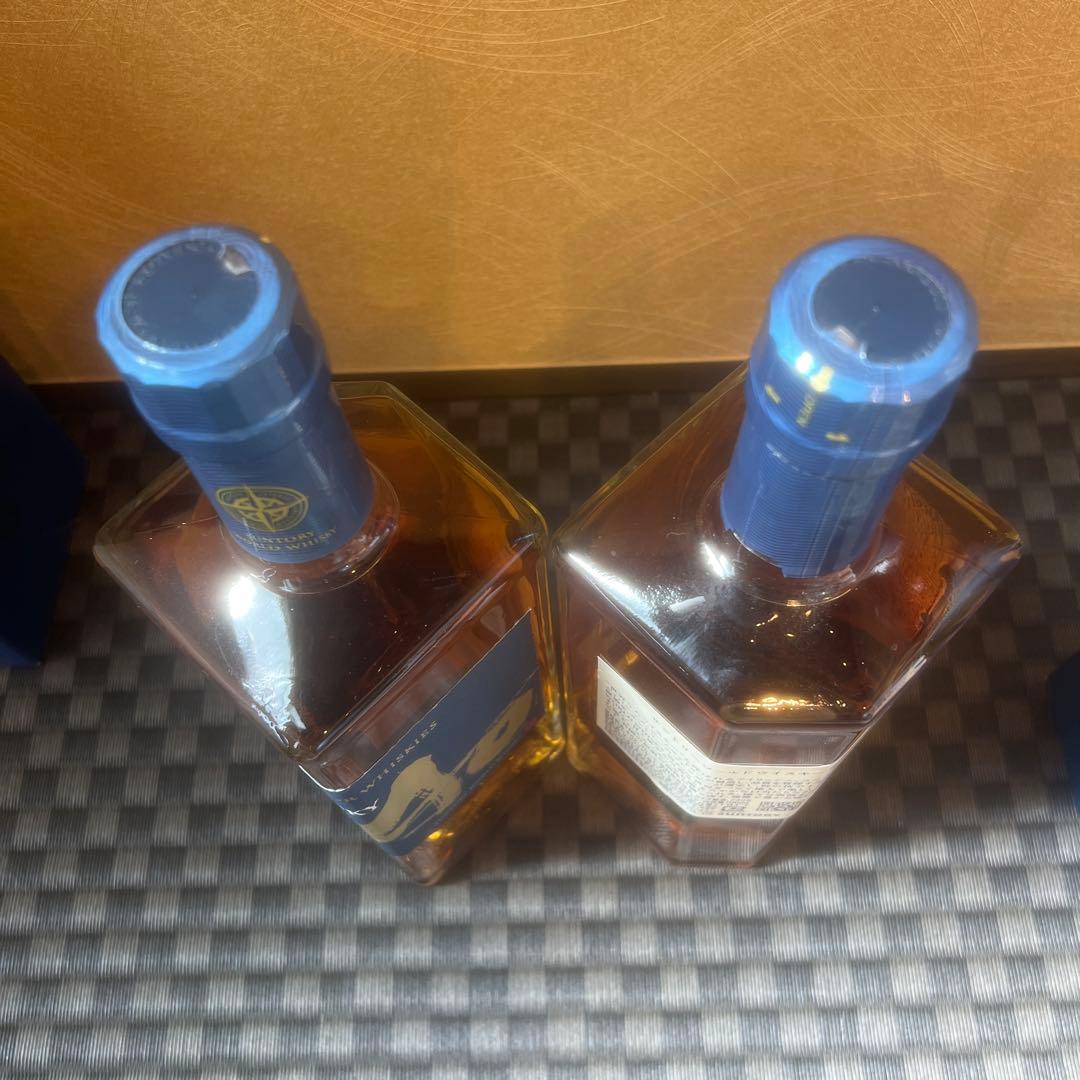 2本 【新品未開封】ワールドウイスキーAoアオ SUNTORY 750ml