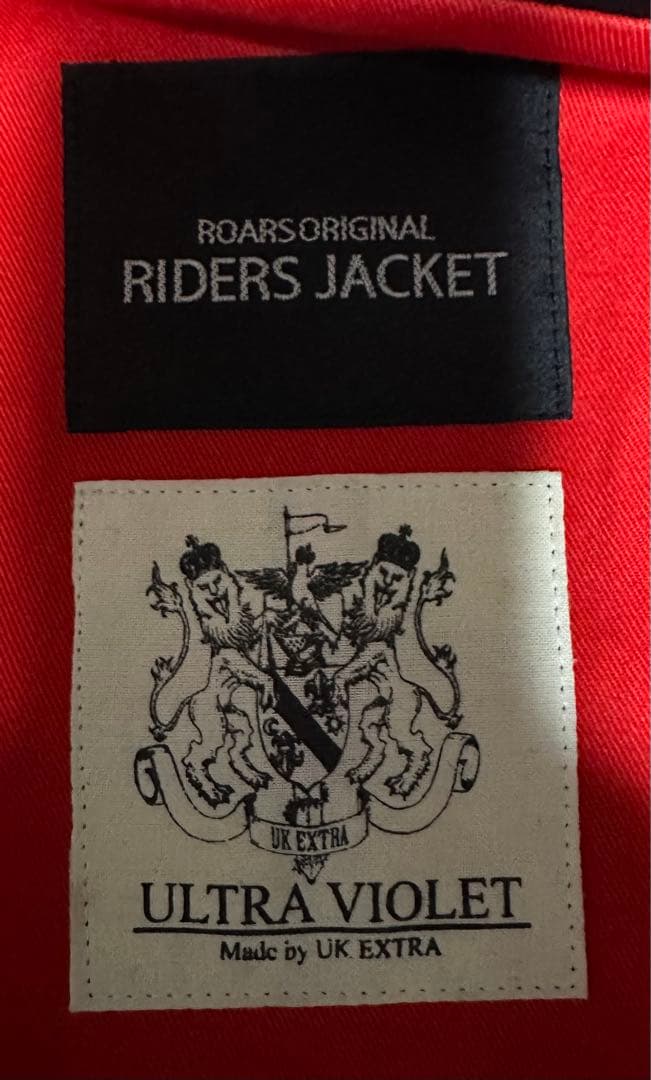 s*n様 uk extra roars ライダース 666 ルイスレザー 32