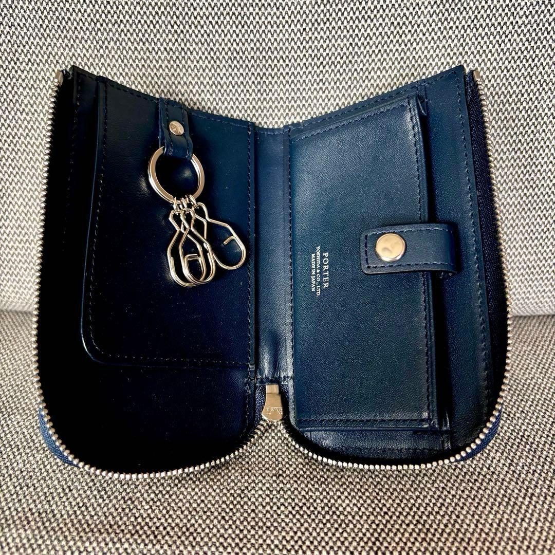 【極美品】PORTER ABLE キーケース　L字ファスナー　吉田カバン
