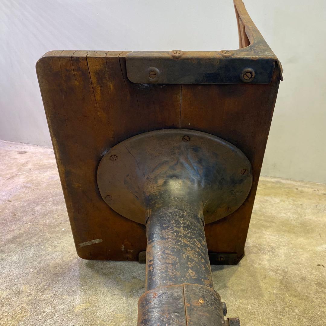 木×鉄椅子 アイアン×ウッドチェア ビンテージ