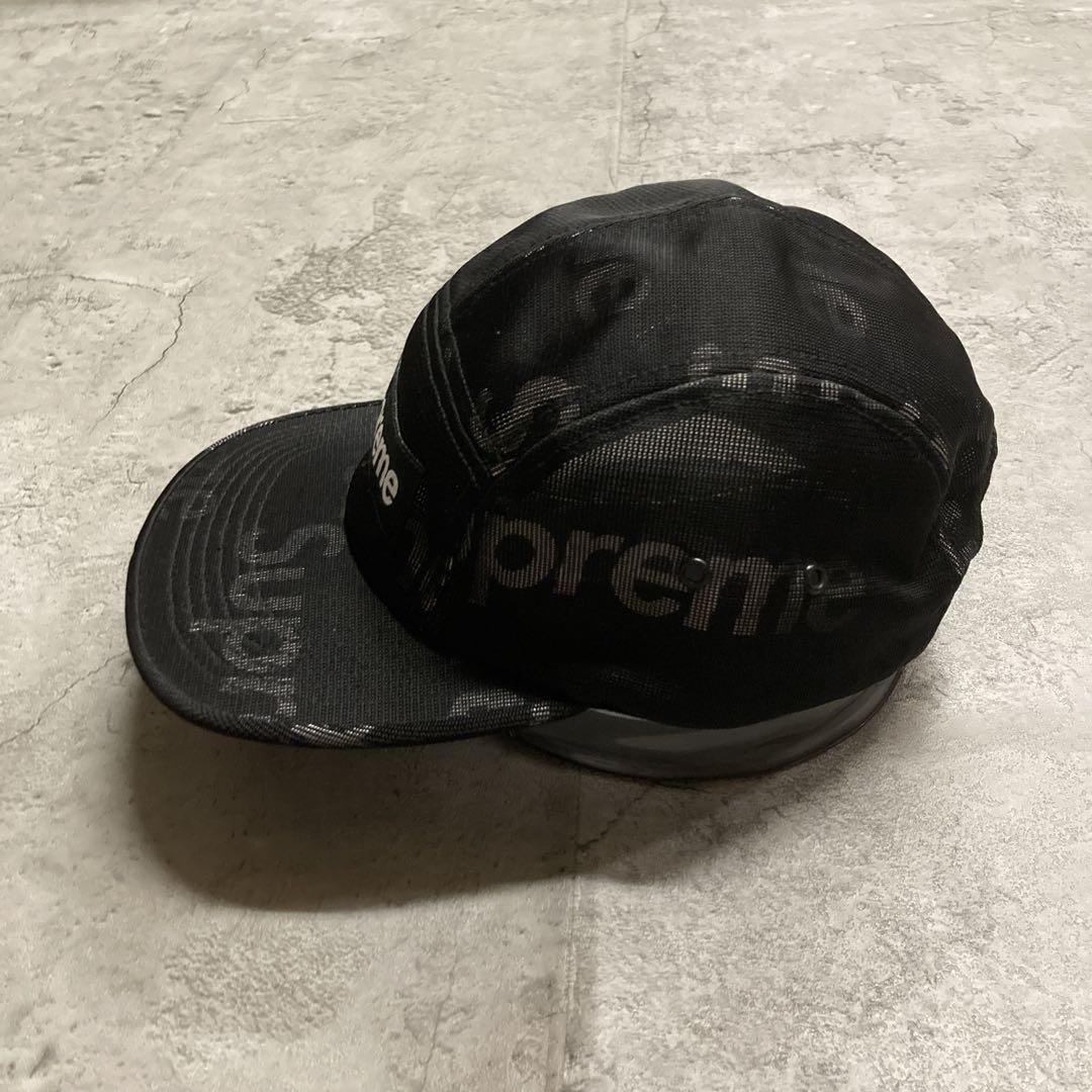 シュプリーム　ジェットキャップ　オールメッシュ　総柄　希少　レアデザイン