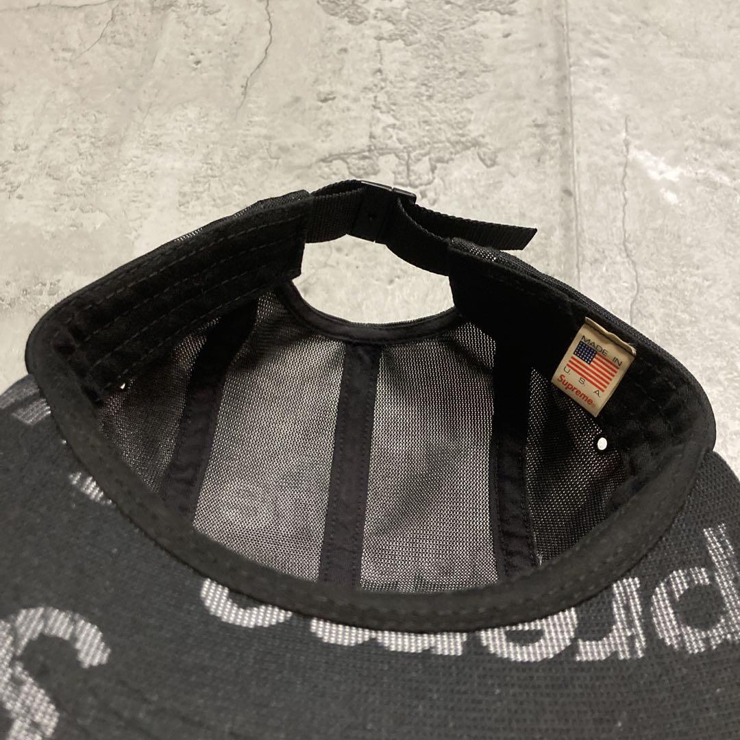 シュプリーム　ジェットキャップ　オールメッシュ　総柄　希少　レアデザイン