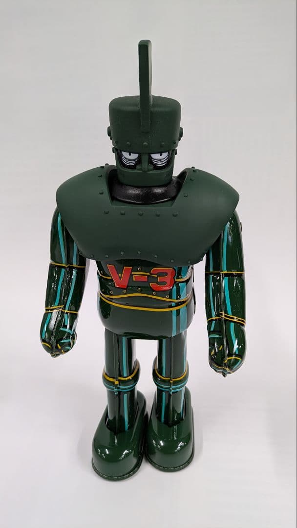 V-3号（ビッグＸ）　ビリケン商会　ブリキ　ゼンマイ歩行　〈未使用品〉