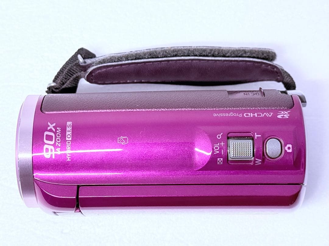 Panasonic HC-V550M レッド 動作確認済 HDビデオカメラ