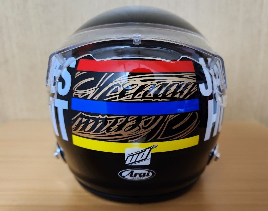 直筆サイン　キミ・ライコネン 2012年モナコGP ハント仕様 1/2ヘルメット