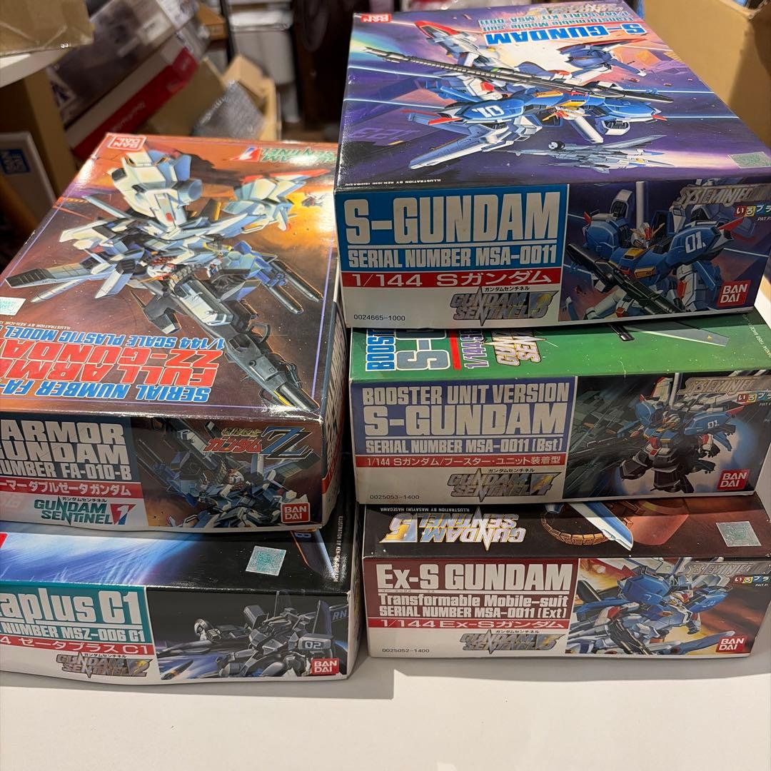 ガンプラ 旧キット 1/144ガンダムセンチネル 5点セット