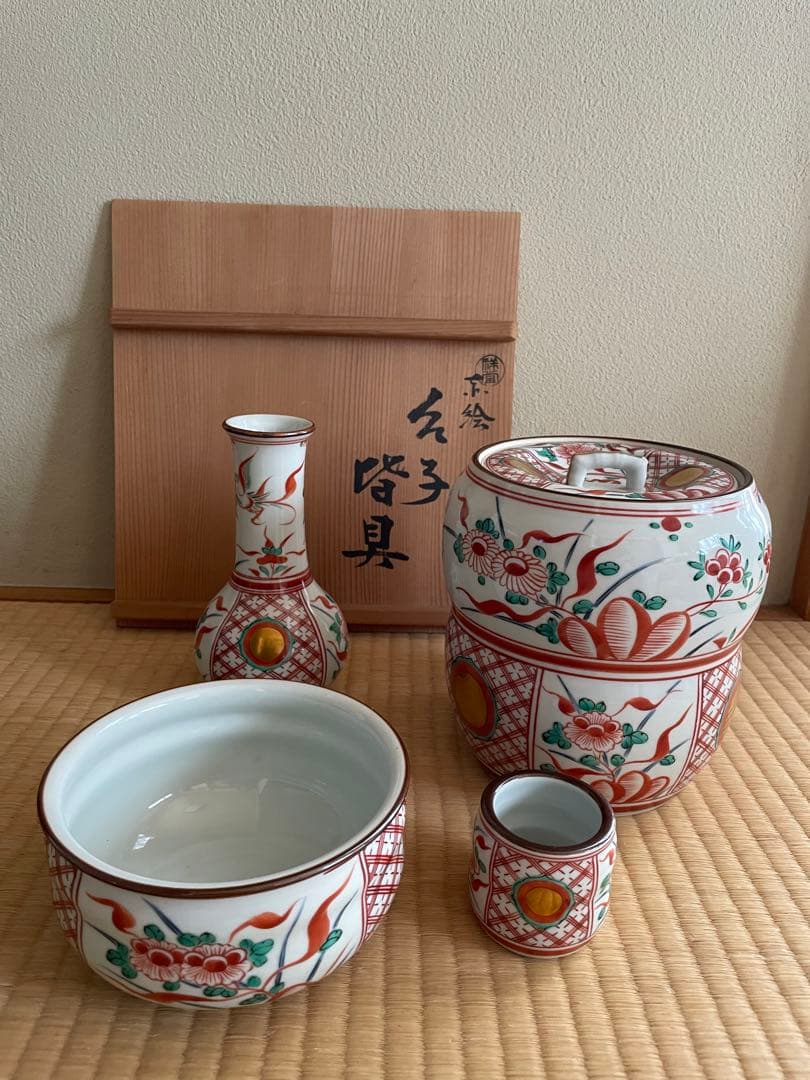 茶道具　台子皆具　手塚祥堂﻿