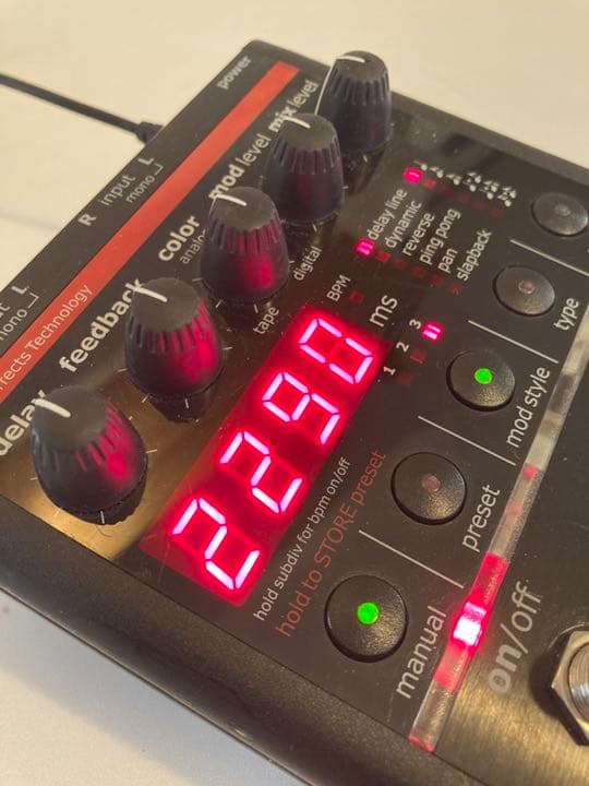 はなたさま専用tc electronic nova delay ND-1