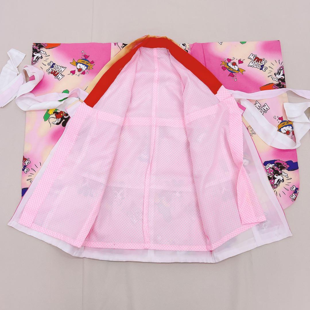 Walt Disney 七五三3歳女の子　ミッキー&ミニー　被布セット