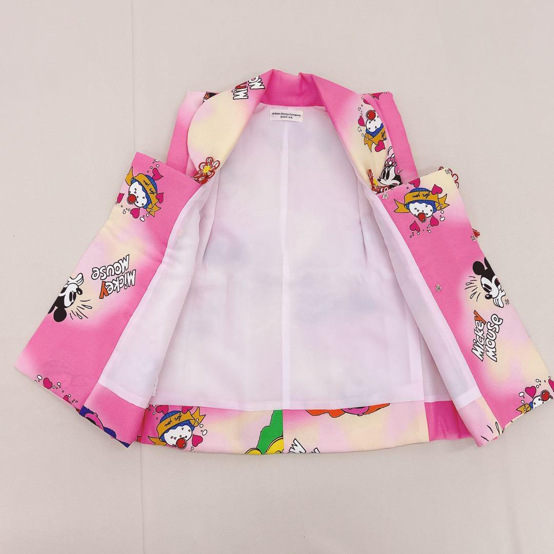 Walt Disney 七五三3歳女の子　ミッキー&ミニー　被布セット