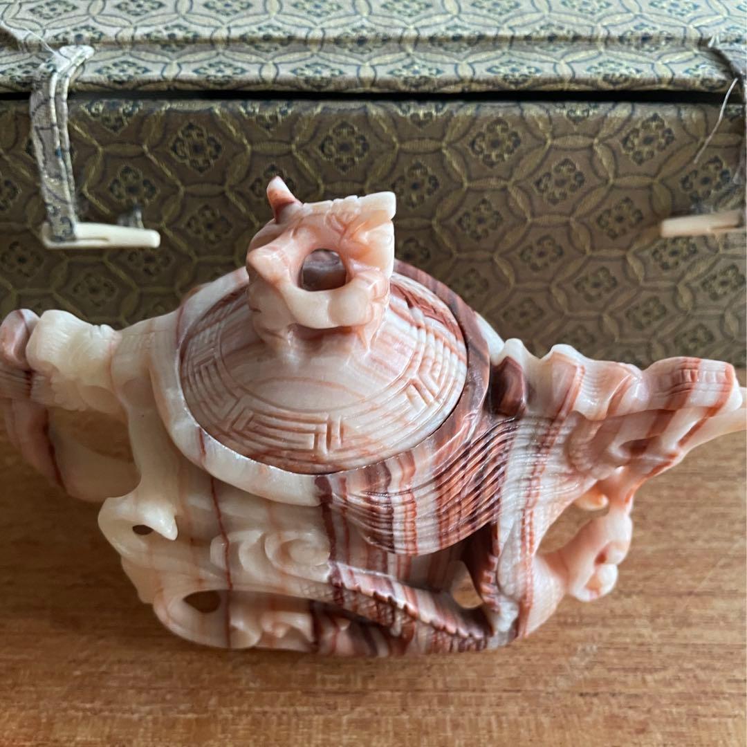 石　中国茶器セット　未使用