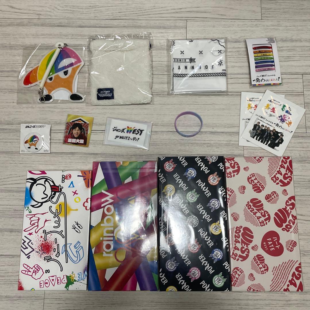 ジャニーズWEST CD DVD 特典 グッズ セット2/28まで