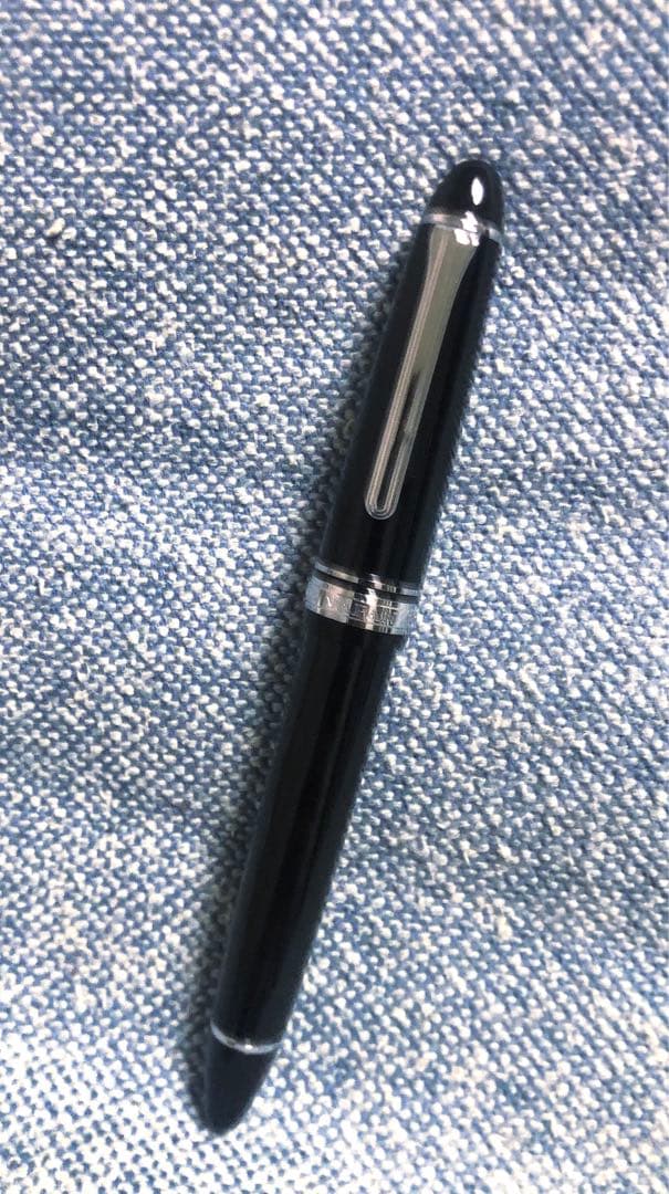 SAILOR セーラー 万年筆 プロフィット21 銀　中細　21Kニブ