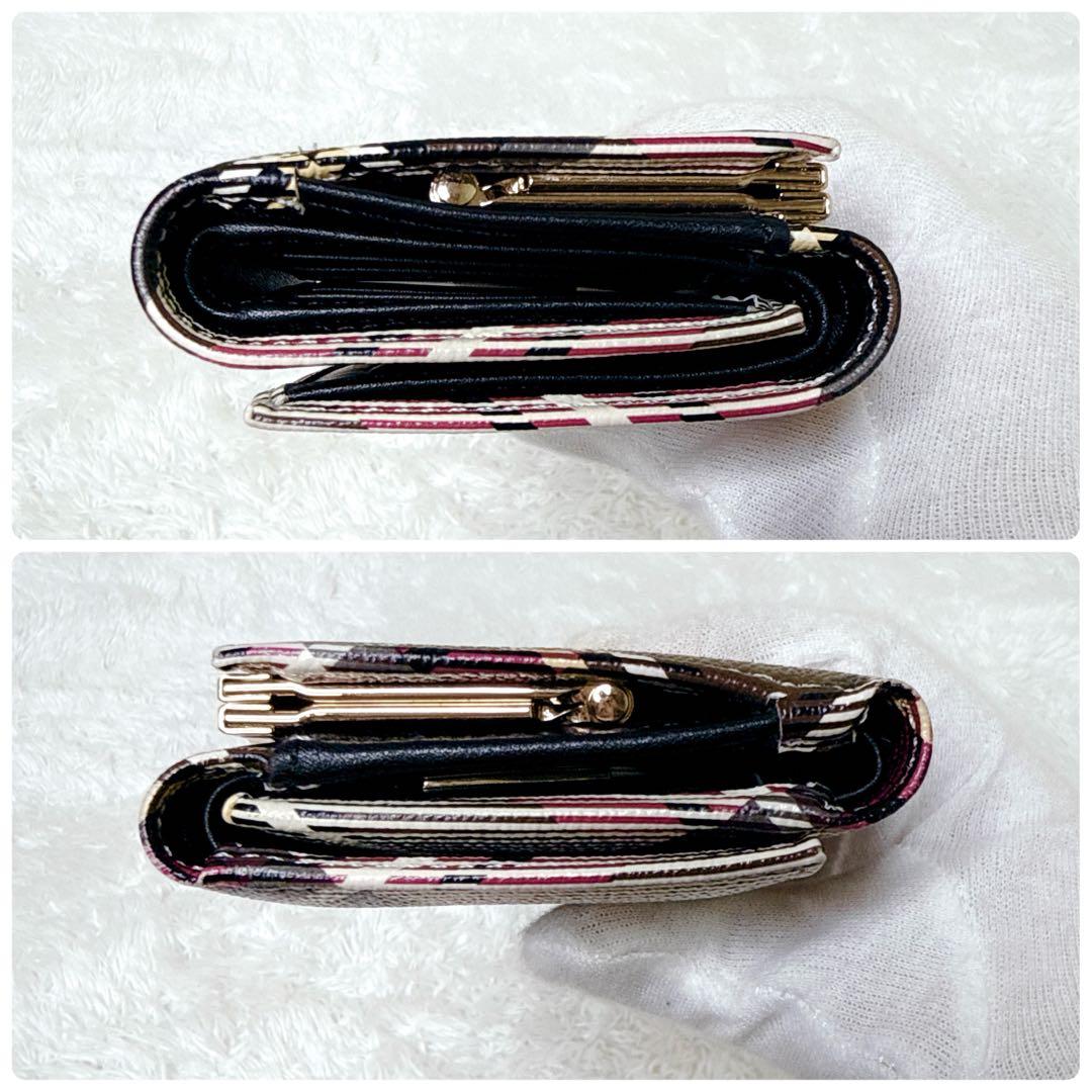 ヴィヴィアンウエストウッド 三つ折り財布 がま口 オーブ タータンチェック