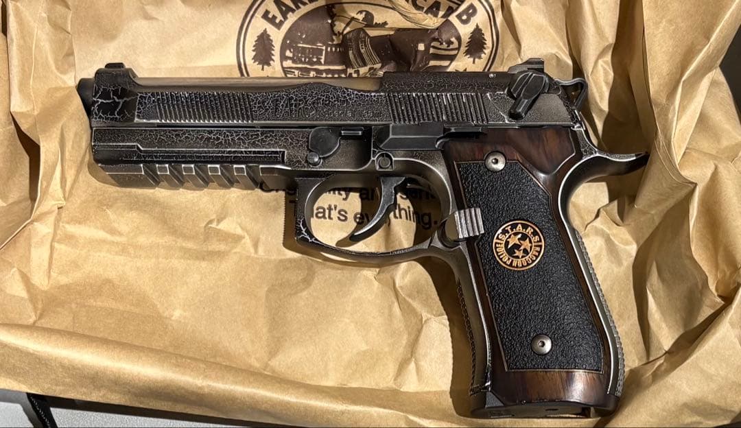 東京マルイ　サムライエッジ　アルバートw 01 特殊カスタム版