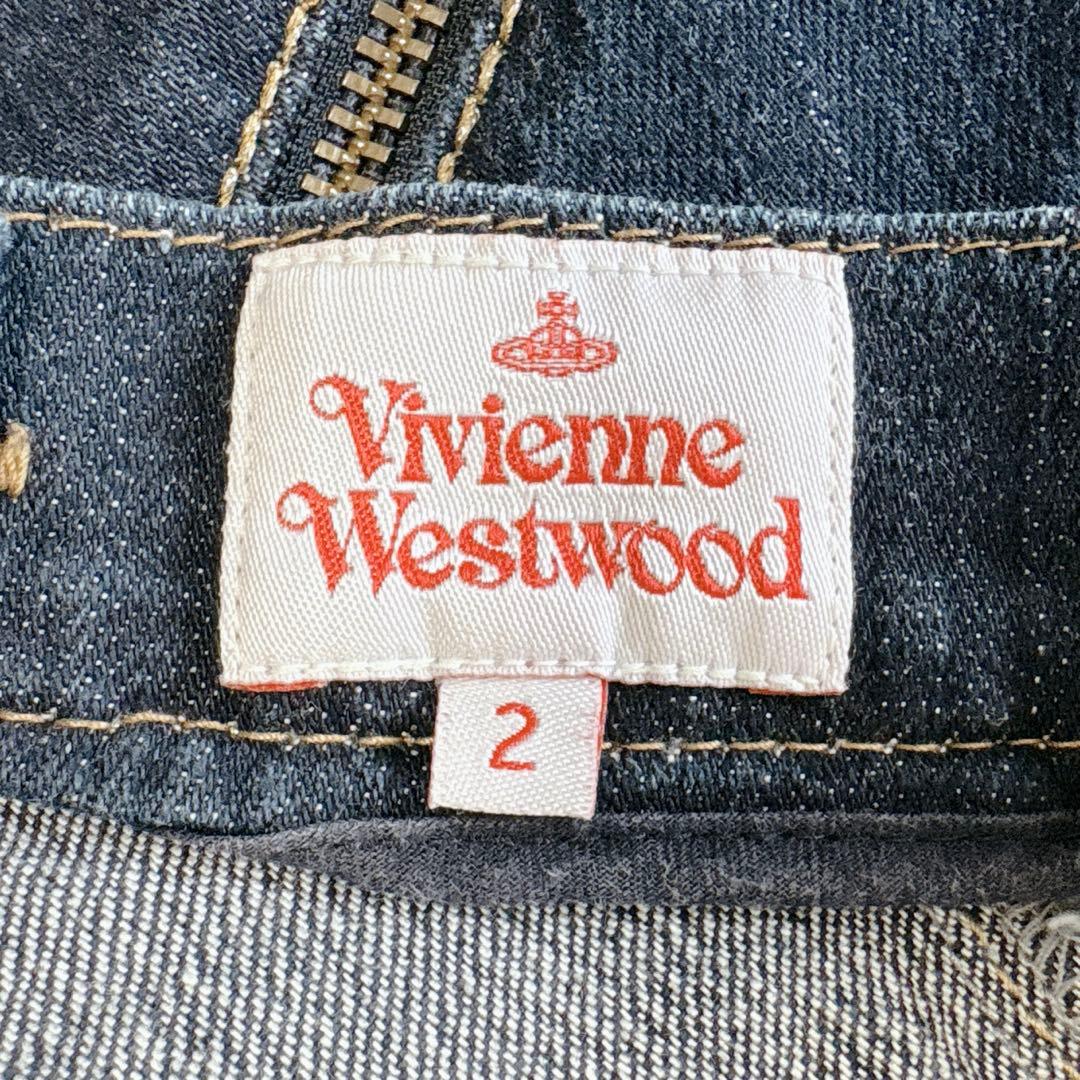 ヴィヴィアンウエストウッド　デニムスカート　サイズ2