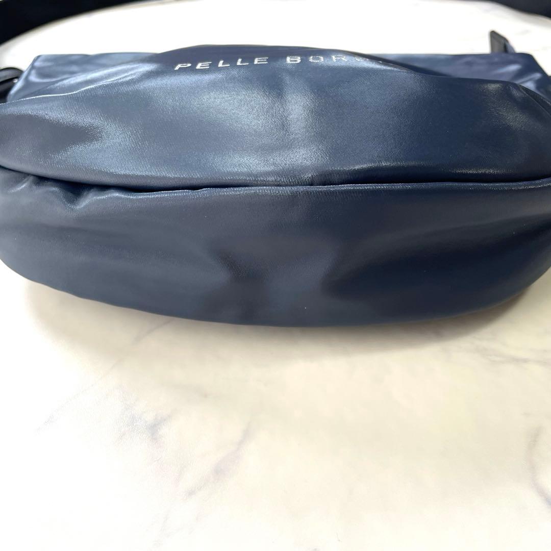 ペレボルサ ショルダーバッグ チアーズ PELLE BORSA ネイビー