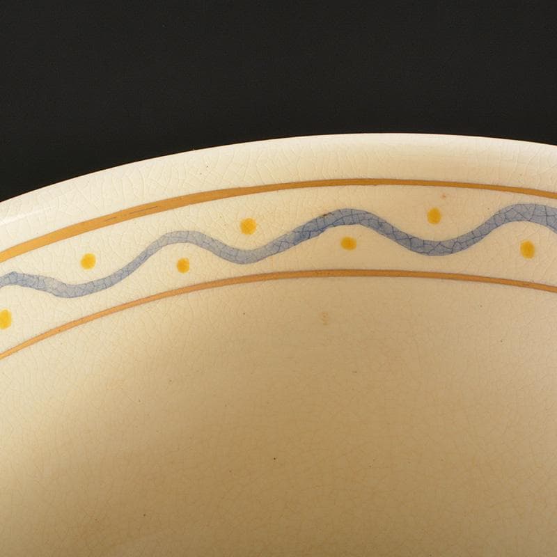 茶道具　京焼　平安　橋本紫雲造　色絵　花鳥文　茶碗　共箱　C　5940