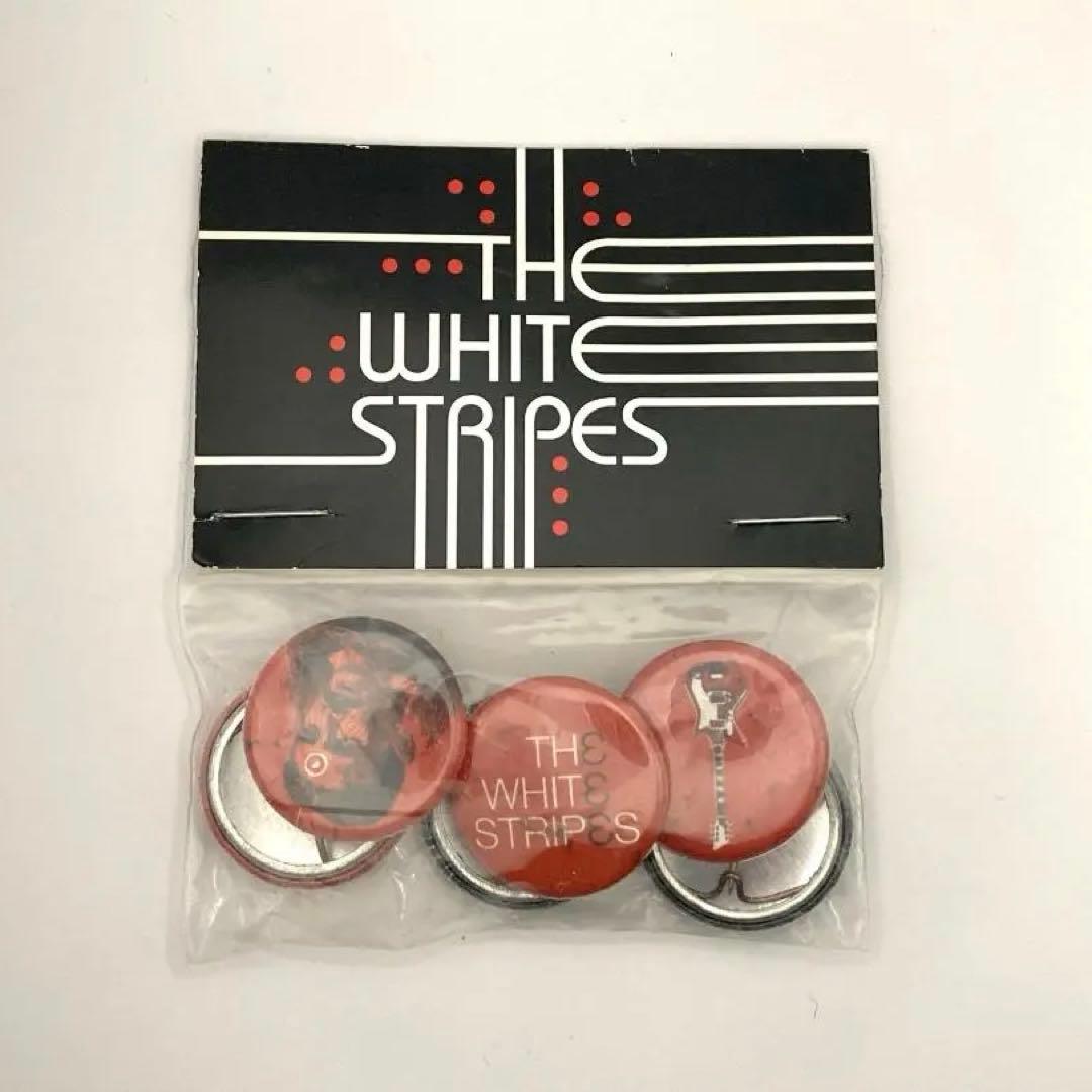 未開封 THE WHITE STRIPES 缶バッジ 6個セット ツアーグッズ