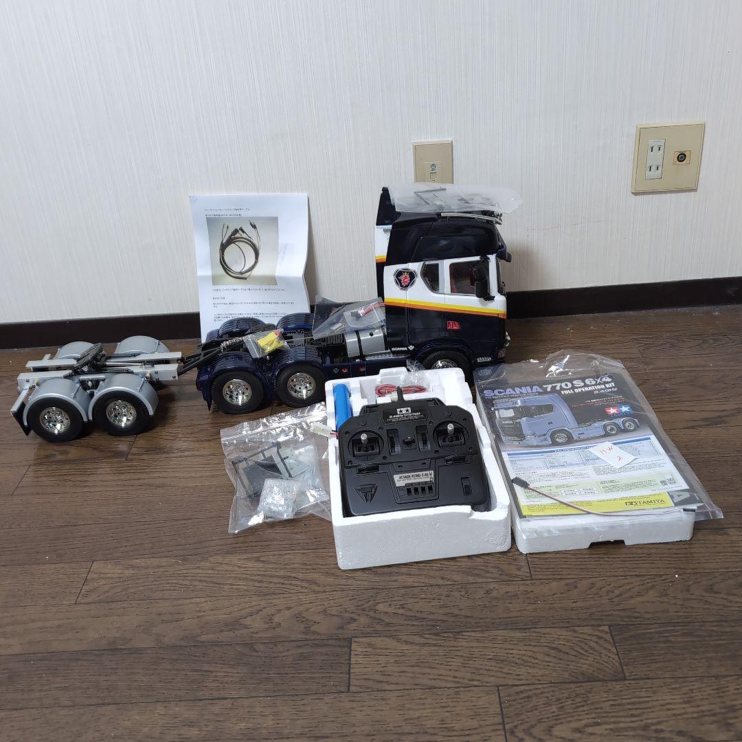 Norizyi~さん専用タミヤ1/14スカニア770S＋ドーリー