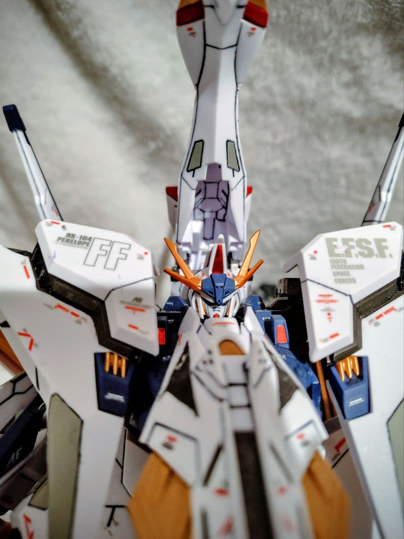 塗装済み完成品HGクスィーガンダム　ペーネロペー　セット売り　傷あり