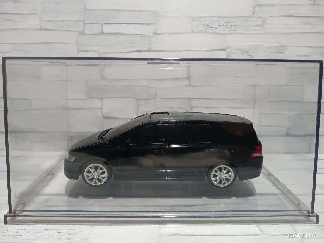 1/24 ホンダ　カラーサンプル　ミニカー　3代目オデッセイ　前期　ブラック