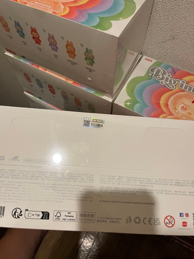 ラブブ Big into Energy ぬいぐるみ アソートボックス 10セット