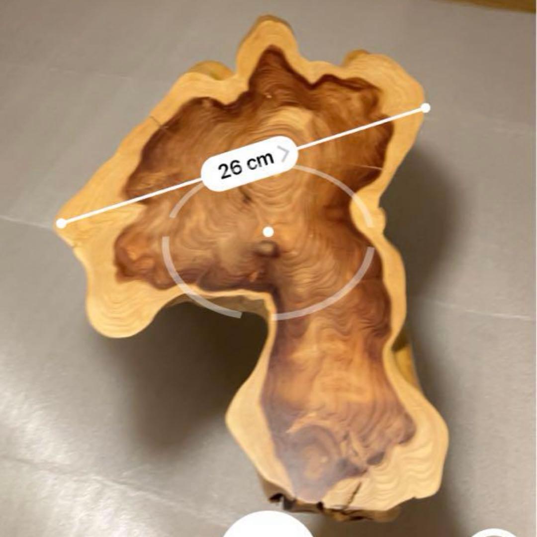 【今日のみ特価】　切り株　木目天板　鉄脚テーブル　サイドテーブル　スツール