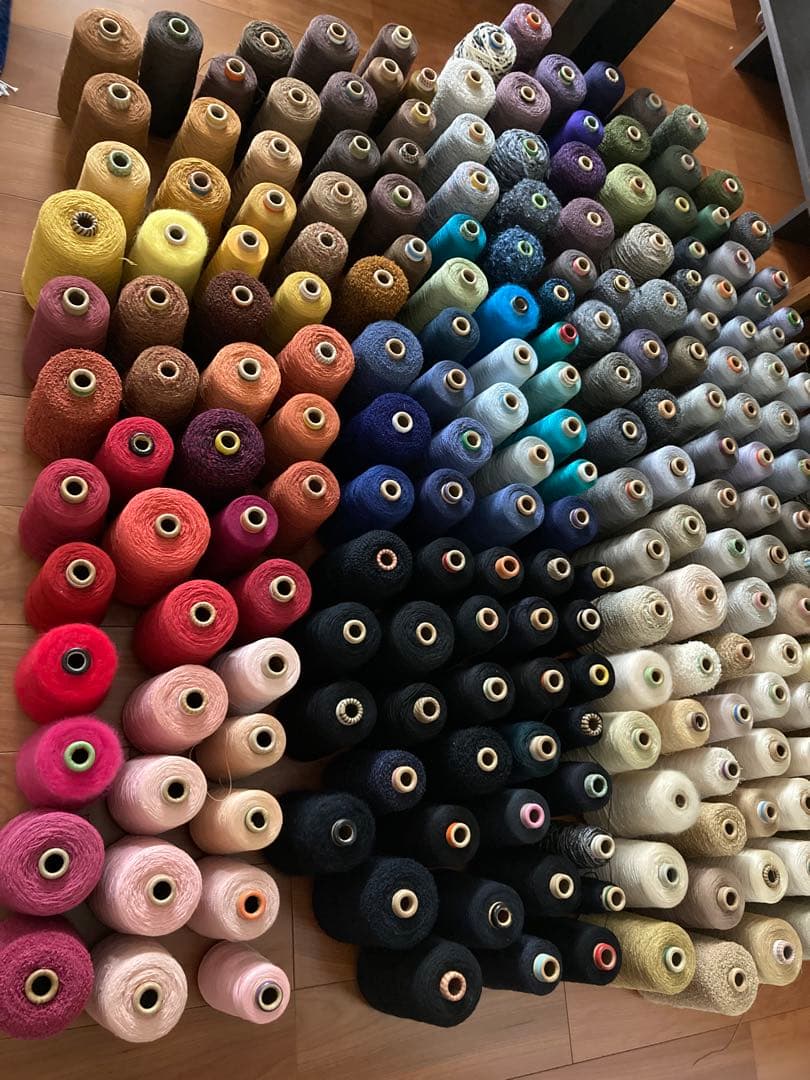 糸出品　さをり織り糸　多数