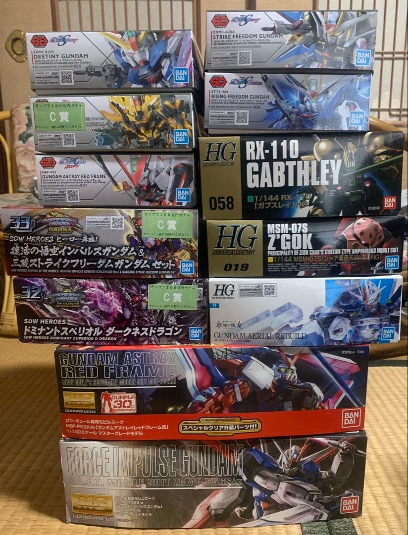 ガンプラ　制作済み　まとめ売り　ジャンク