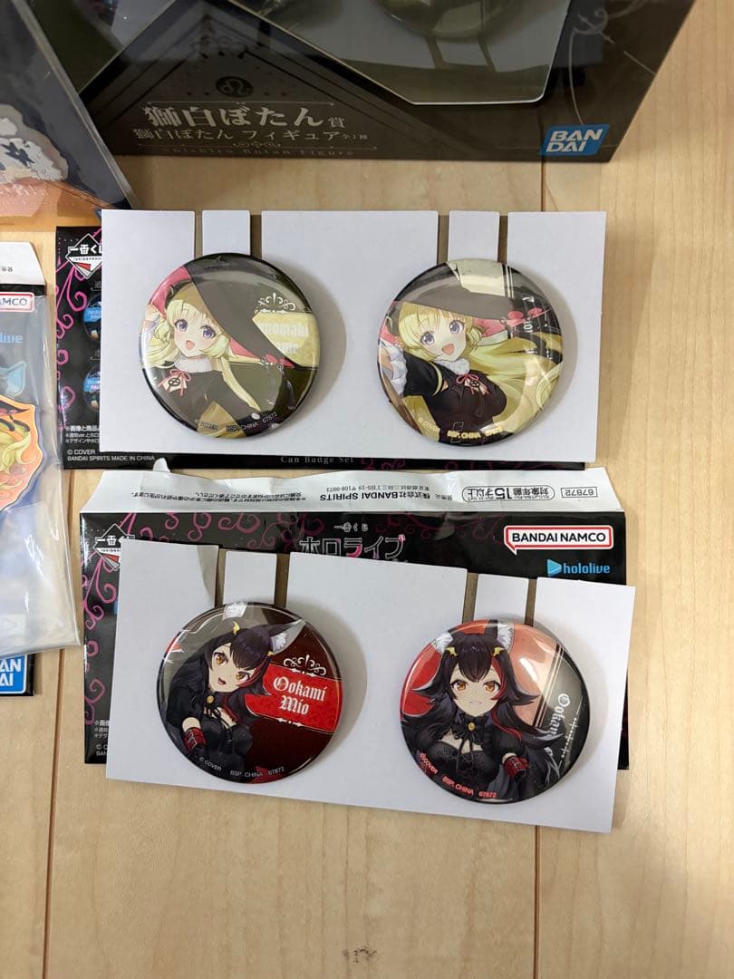 ホロライブ　一番くじ　獅白ぼたん　Villain Style フィギュア