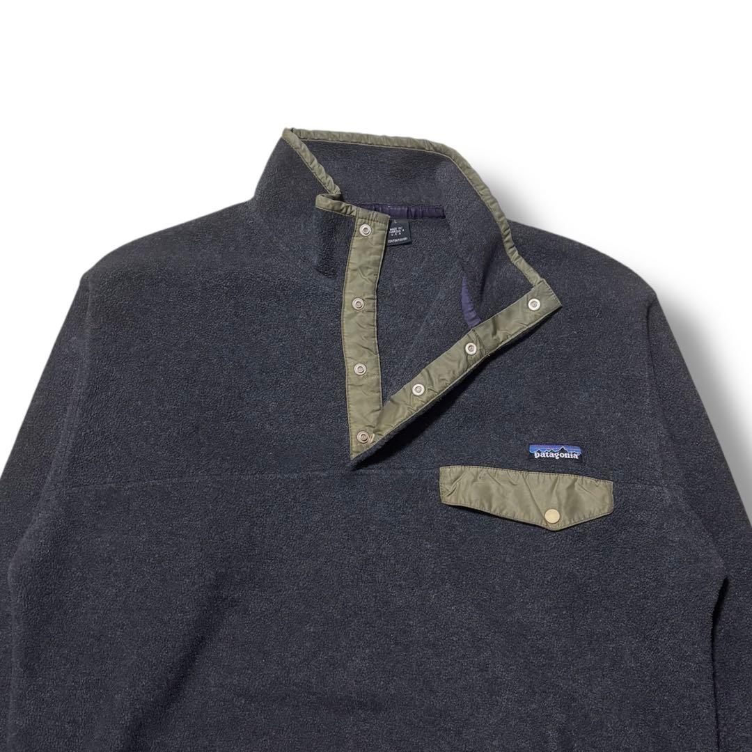 90s 好配色 L 極美品 Patagonia シンチラ パタゴニア スナップT