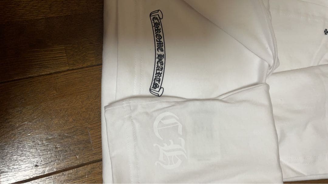 【正規品・新品未使用】クロムハーツ ネックロゴT Lサイズ