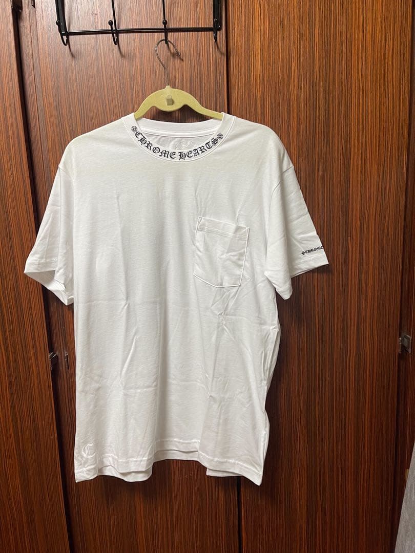 【正規品・新品未使用】クロムハーツ ネックロゴT Lサイズ