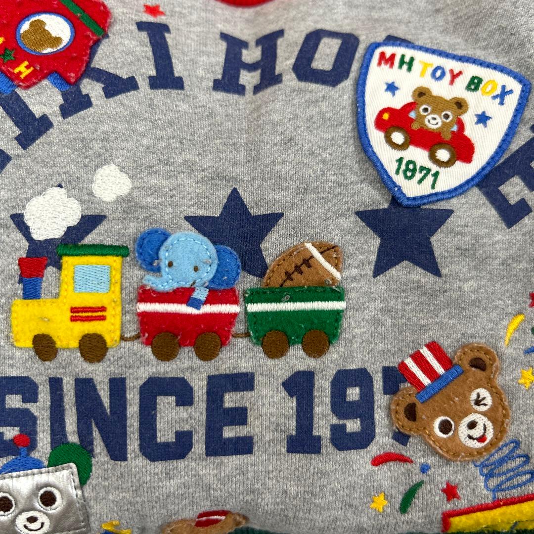 ミキハウス　klädskaap トレーナーロンTセット　110