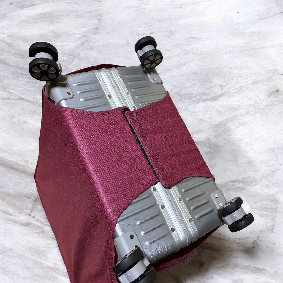 M スーツケース キャリーケース シルバー 60L 24インチ 保護カバー付