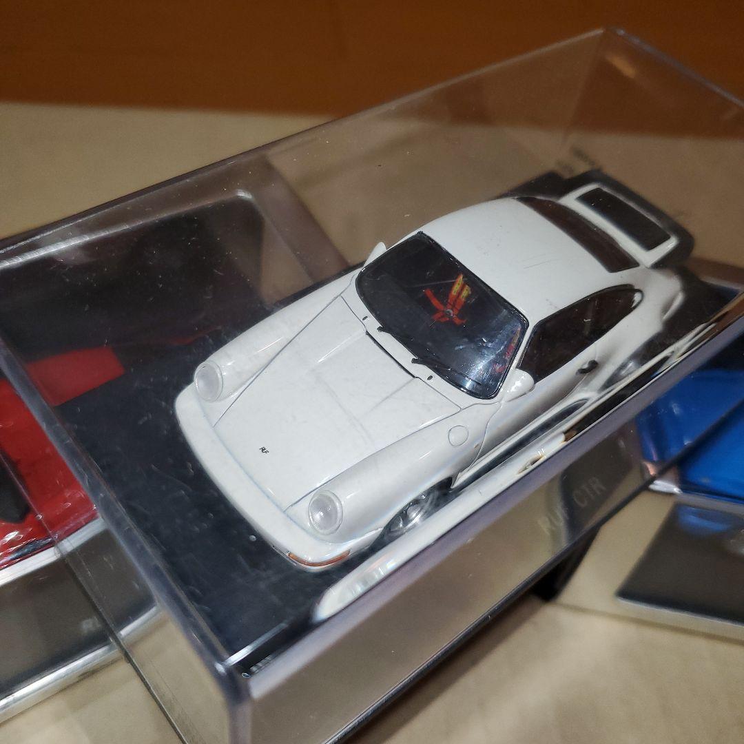 RUF CTR ミニカー 3台セット 赤 青 白、国際貿易限定品