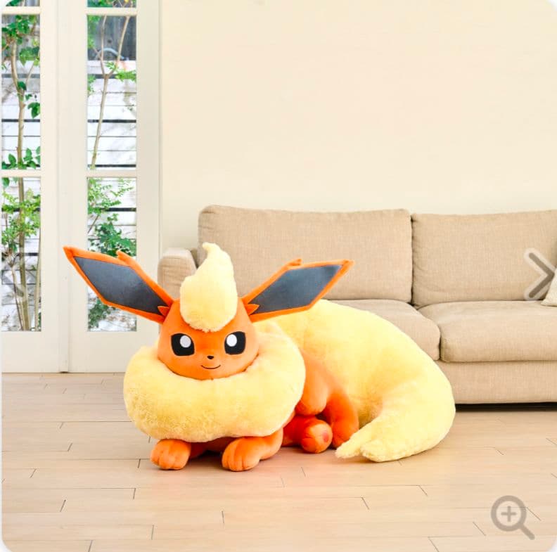 ぬいぐるみ 等身大ブースター 寝そべり