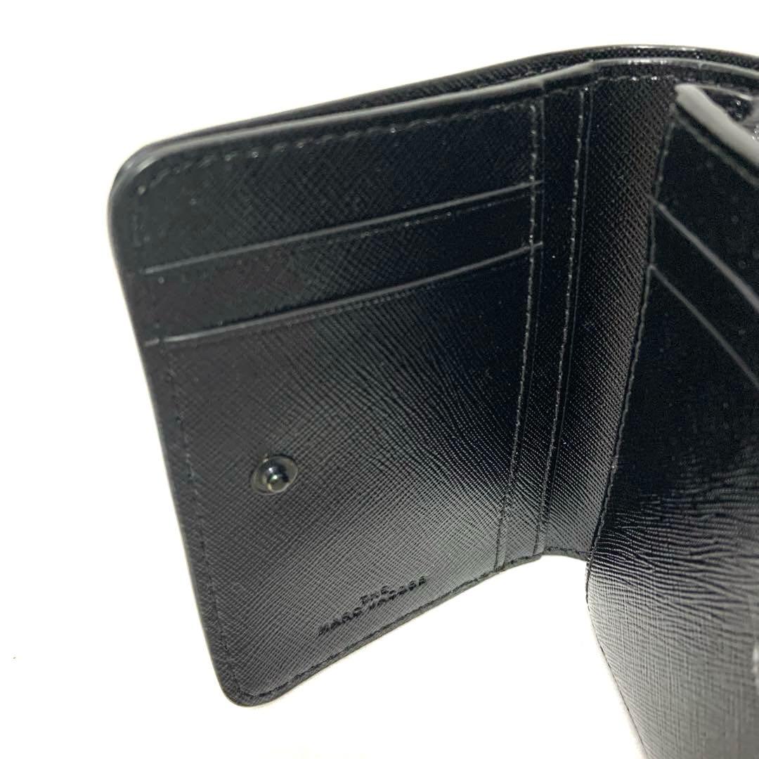 C5122　MARC JACOBS ブラック 二つ折り財布