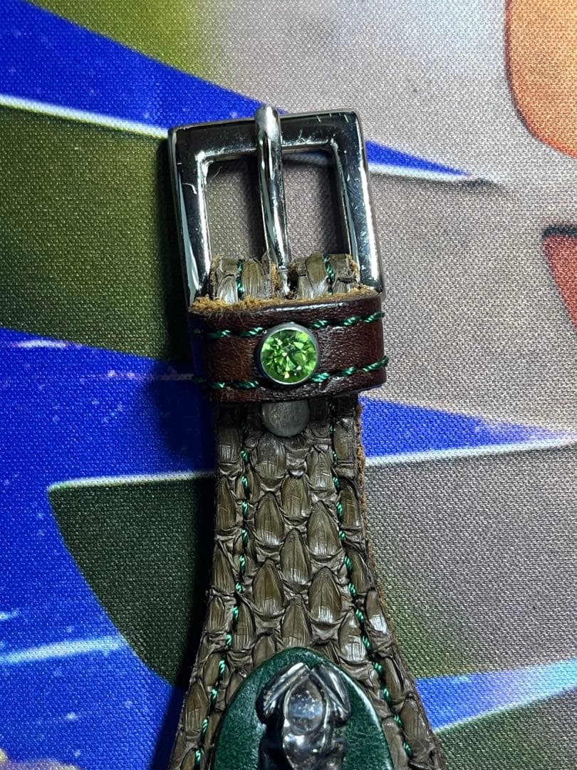 ALZUNI アルズニ　ターコイズ　カスタム　カフウォッチ