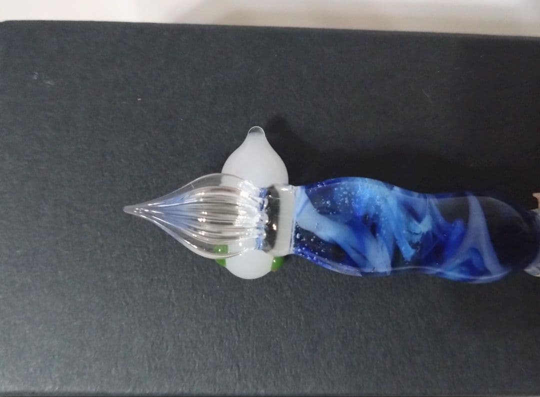 文具女子博　限定　paraglass ガラスペン　冬霞　パラグラス　エルバン