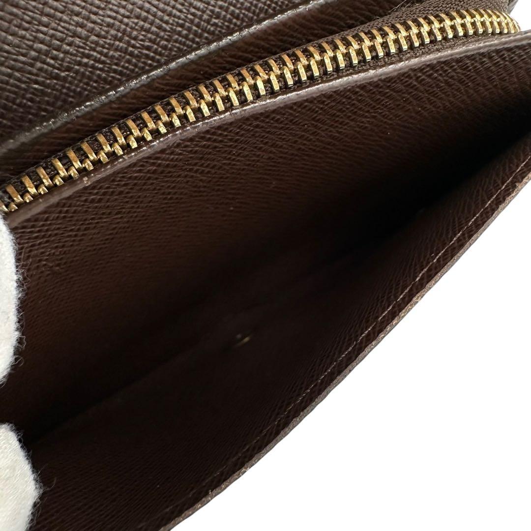 【美品】ルイヴィトン ポルトフォイユ トレゾール ダミエ 折り財布 CA0095