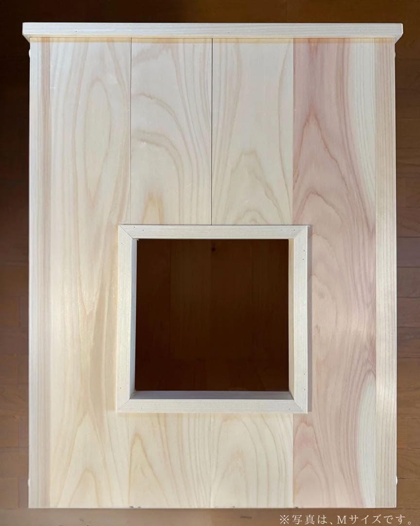 猫ベッド(国産無垢ヒノキ)