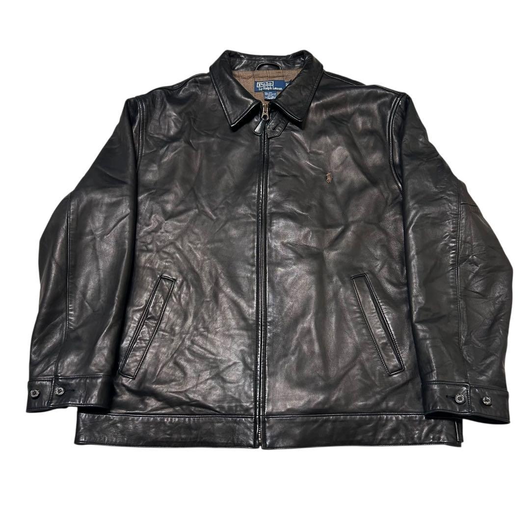 90s Ralph Lauren ラルフローレン　ヴィンテージ レザージャケット