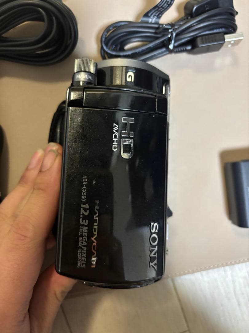 SONY HDR-CX560V ビデオカメラ 本体　ブラック
