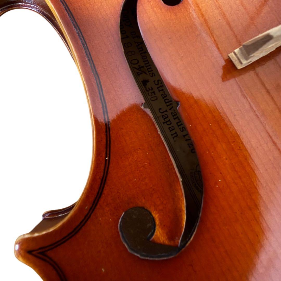 【弓:T.SUGITO 4/4】 SUZUKI バイオリン No.350 4/4