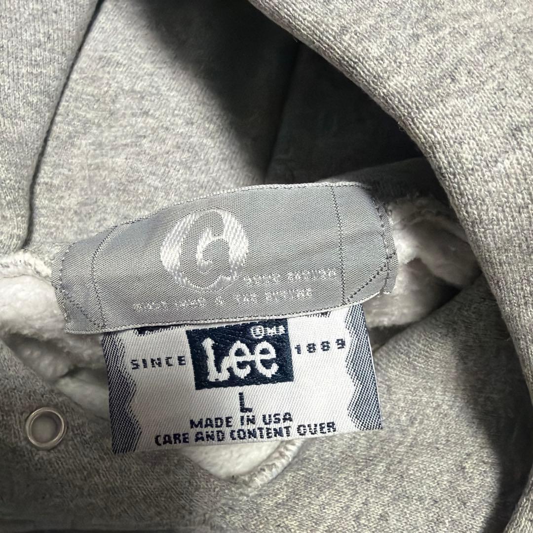 good enough パーカー グレー LEE