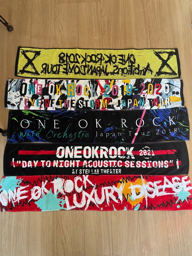 ONE OK ROCK タオル5枚セット