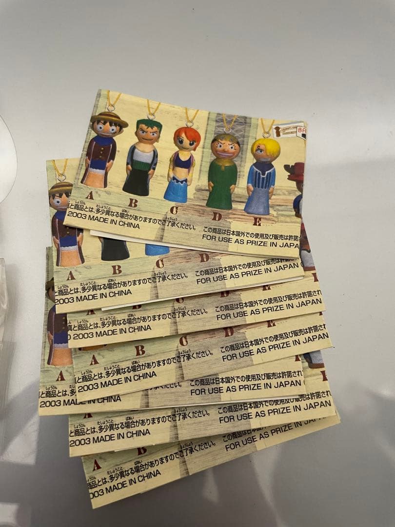 希少 ワンピース　こけっきー　ミニフィギュア　ストラップ　こけしレア　初期当時物